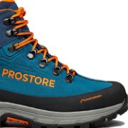 PROSTORE MOUNTAIN - PEAK PURSUIT HIKING FOOTWEAR BLUE ORANGE 7.5-6