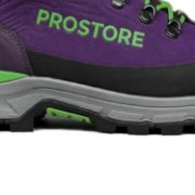 PICTURE OF PROSTORE MOUNTAIN PEAK PURSUIT HIKING FOOTWEAR PURPLE GREEN 3.5-8