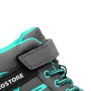 PICTURE OF PROSTORE MOUNTAIN SUMMITSTORM JUNIOR HIKING FOOTWEAR GREY TURQUOISE BLACK 24-7