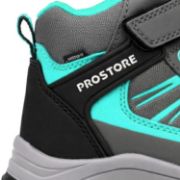 PICTURE OF PROSTORE MOUNTAIN SUMMITSTORM JUNIOR HIKING FOOTWEAR GREY TURQUOISE BLACK 24-9