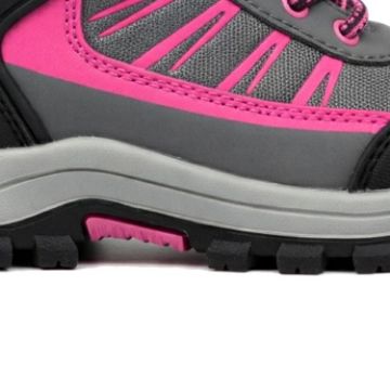 PROSTORE MOUNTAIN - SUMMITSTORM JUNIOR HIKING FOOTWEAR PINK GREY BLACK 24-8