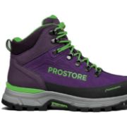 PICTURE OF PROSTORE MOUNTAIN PEAK PURSUIT HIKING FOOTWEAR PURPLE GREEN 3.5-10