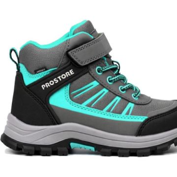 PROSTORE MOUNTAIN - SUMMITSTORM JUNIOR HIKING FOOTWEAR GREY TURQUOISE BLACK 24-10