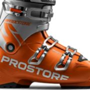 PICTURE OF PROSTORE SKI BOOTS AWESOMESAUCE SKIING ORANGE SILVER BLACK 265-3