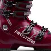 PICTURE OF PROSTORE SKI BOOTS PREDATOR SKIING RED BLACK 255-3