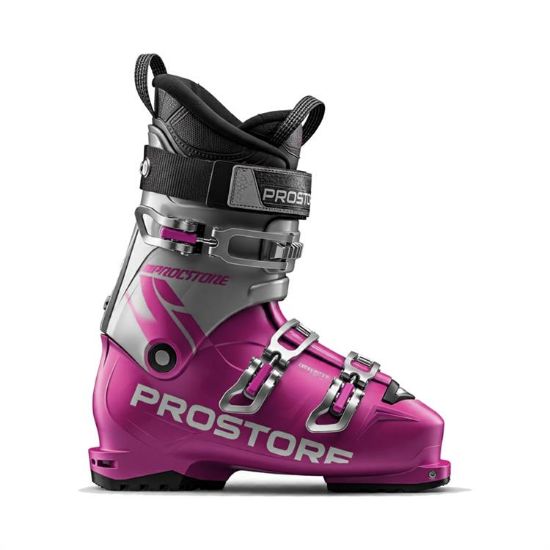 PICTURE OF PROSTORE SKI BOOTS AWESOMESAUCE SKIING MAUVE BLACK 265-1