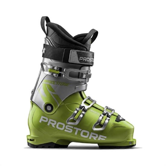 PICTURE OF PROSTORE SKI BOOTS AWESOMESAUCE SKIING LIME GREEN BLACK 245-1