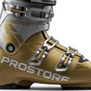 PICTURE OF PROSTORE SKI BOOTS AWESOMESAUCE SKIING GOLD GREY BLACK 265-3