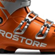 PICTURE OF PROSTORE SKI BOOTS AWESOMESAUCE SKIING ORANGE SILVER BLACK 265-8