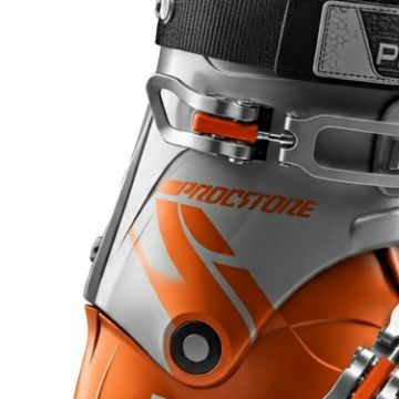PROSTORE SKI BOOTS - AWESOMESAUCE SKI BOOTS ORANGE SILVER BLACK 265-9