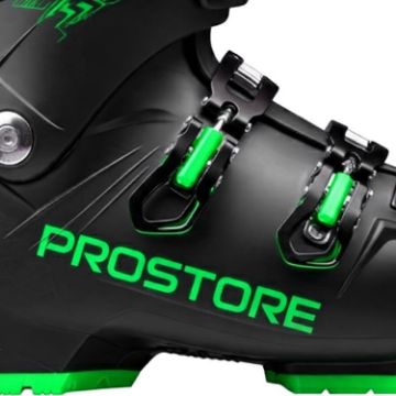 PROSTORE SKI BOOTS - EPIX SKI BOOTS BLACK GREEN 215-8