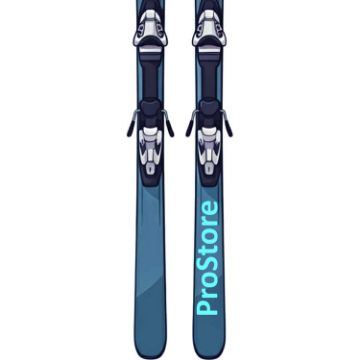 PROSTORE SKIS - WOLF SKIS BLUE 174-3