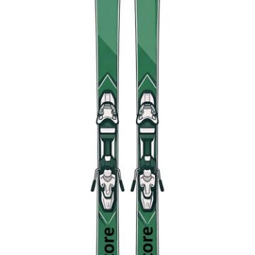 PROSTORE SKIS - RAPTOR SKIS GREEN 156-2