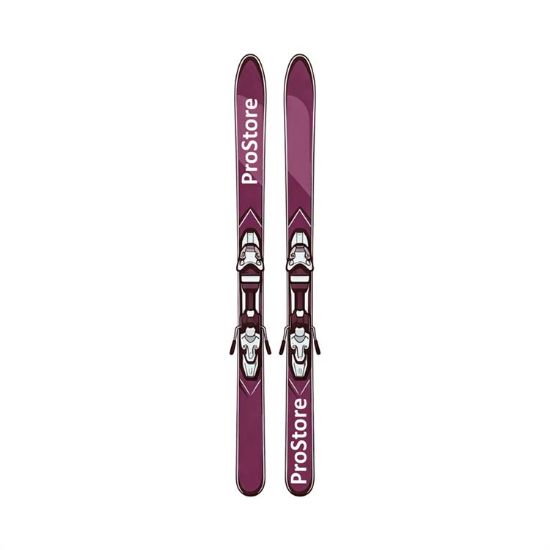 PICTURE OF PROSTORE SKIS RAPTOR SKIS MAUVE 145-1