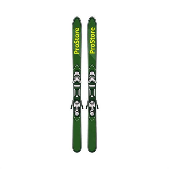 PICTURE OF PROSTORE SKIS NORTH SKIS GREEN 173-1