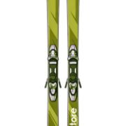 PICTURE OF PROSTORE SKIS RENEGADE SKIS GREEN YELLOW 164-2