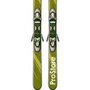 PICTURE OF PROSTORE SKIS RENEGADE SKIS GREEN YELLOW 164-3