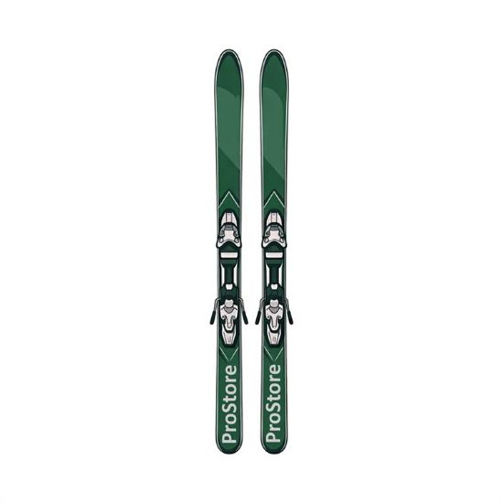 PICTURE OF PROSTORE SKIS RAPTOR SKIS GREEN 153-1