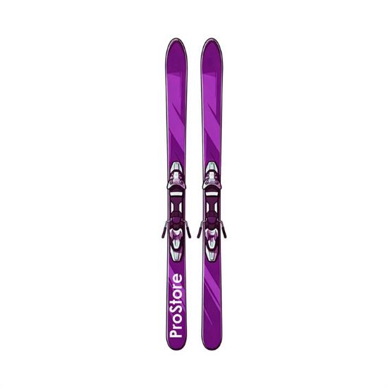 PICTURE OF PROSTORE SKIS RENEGADE SKIS PINK 150-1