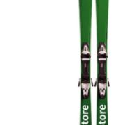 PICTURE OF PROSTORE SKIS FROSTBITE SKIS GREEN 174-5