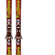 PICTURE OF PROSTORE SKIS STAR PRO SKIS RED 164-6