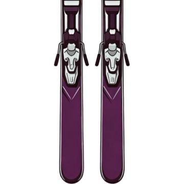 PROSTORE SKIS - POWDER SKIS RED 177-8