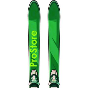 PROSTORE SKIS - STAR 2 SKIS GREEN 188-7