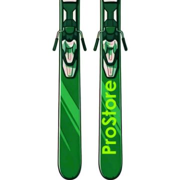 PROSTORE SKIS - STAR 2 SKIS GREEN 188-8