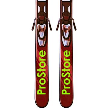 PROSTORE SKIS - STAR PRO SKIS RED 164-8