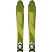 PICTURE OF PROSTORE SKIS RENEGADE SKIS GREEN YELLOW 164-7