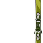 PICTURE OF PROSTORE SKIS RENEGADE SKIS GREEN YELLOW 164-9