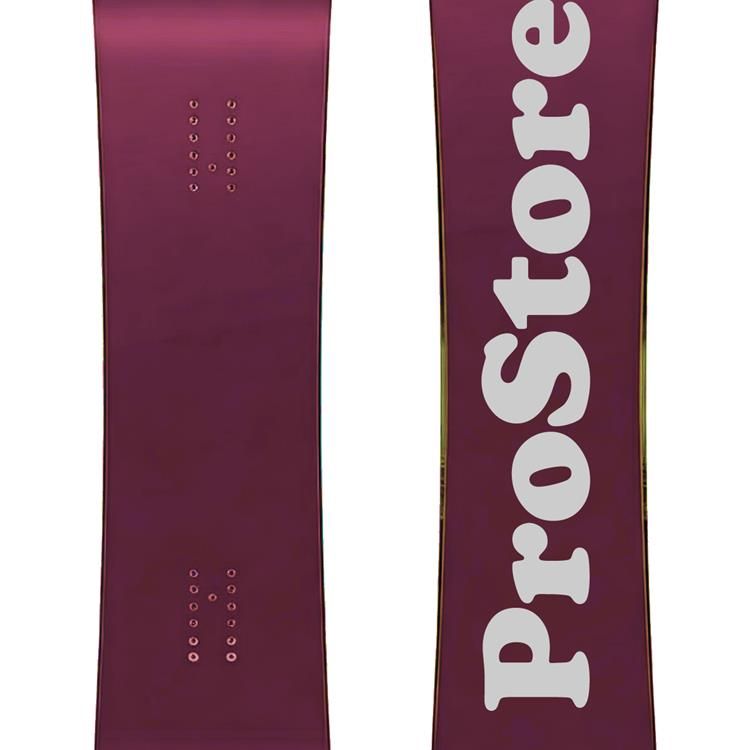 PROSTORE SNOWBOARDS - PRO TEAM SNOWBOARDS PURPLE GREY 159-2