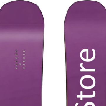 PROSTORE SNOWBOARDS - CARVE SNOWBOARDS MAUVE 171-7