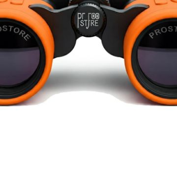 ACCESSORIES INC - BINOCULARS ESSENTIALS ORANGE BLACK 10 X 42-3
