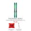 PROSTORE SKIS - RENEGADE DELUXE PACKAGE PROSTORE SKIS SKI PACKAGES GREEN 171-1