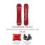 PROSTORE SNOWBOARDS - SHRED DELUXE PACKAGE PROSTORE SNOWBOARDS SNOWBOARD PACKAGES RED 156-1