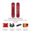 PROSTORE SNOWBOARDS - SHRED ULTIMATE PACKAGE PROSTORE SNOWBOARDS SNOWBOARD PACKAGES RED 156-1
