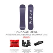 PROSTORE SNOWBOARDS - MOUNTAIN EPIC PACKAGE PROSTORE SNOWBOARDS SNOWBOARD PACKAGES DEEP PURPLE 155-1