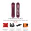PROSTORE SNOWBOARDS - PRO TEAM ULTIMATE PACKAGE PROSTORE SNOWBOARDS SNOWBOARD PACKAGES PURPLE GREY 165-1