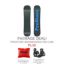 PROSTORE SNOWBOARDS - PRO DELUXE PACKAGE PROSTORE SNOWBOARDS SNOWBOARD PACKAGES GREEN BLUE 149-1