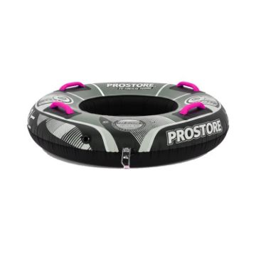 PROSTORE WATERSPORTS - MANIC TOWABLE TUBE BLACK WHITE PINK 2P-1