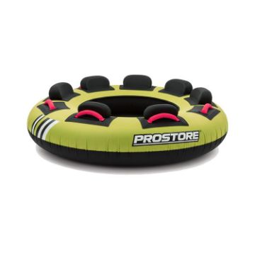 PROSTORE WATERSPORTS - MONSTER TOWABLE TUBE YELLOW RED BLACK 4P-1