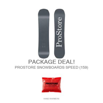 Picture of PROSTORE SNOWBOARDS SPEED STANDARD SNOWBOARD PACKAGE GREY (MENS)