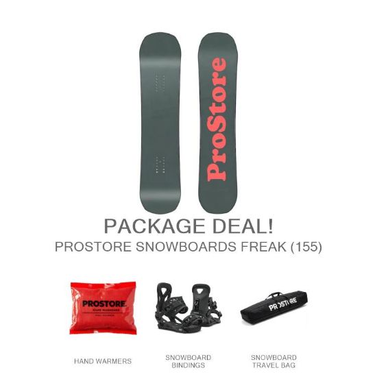 Picture of PROSTORE SNOWBOARDS FREAK EPIC PACKAGE - GREEN ORANGE