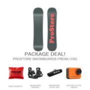 Picture of PROSTORE SNOWBOARDS FREAK ULTIMATE PACKAGE - GREEN ORANGE