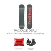 Picture of PROSTORE SNOWBOARDS FREAK DELUXE PACKAGE - GREEN ORANGE
