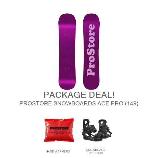 Picture of PROSTORE SNOWBOARDS ACE PRO DELUXE PACKAGE - PURPLE PINK