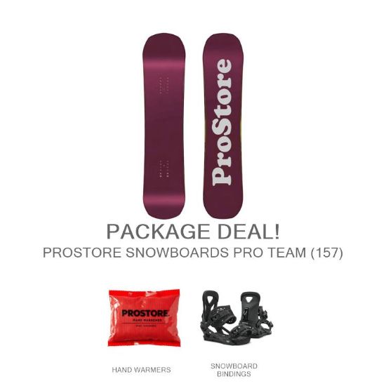 Picture of PROSTORE SNOWBOARDS PRO TEAM DELUXE PACKAGE - PURPLE GREY