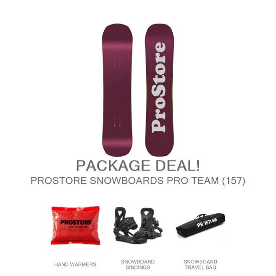 Picture of PROSTORE SNOWBOARDS PRO TEAM EPIC PACKAGE - PURPLE GREY