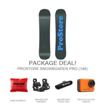 Picture of PROSTORE SNOWBOARDS PRO ULTIMATE SNOWBOARD PACKAGE GREEN BLUE (MENS)
